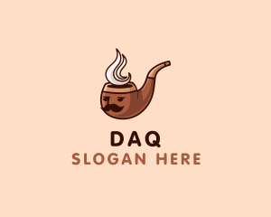 Pipe Tobacco Smoking Logo