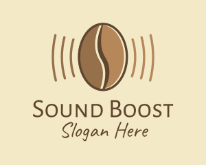 Coffee Bean Vibrate  Logo