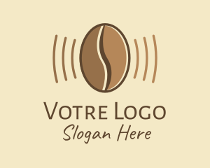 Coffee Bean Vibrate  Logo