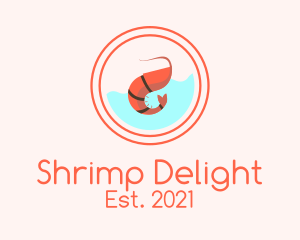 Shrimp - Prawn Seafood Restaurant logo design