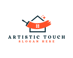 Creative Paint House logo design