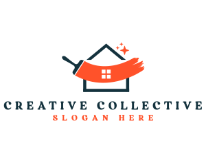 Creative Paint House logo design