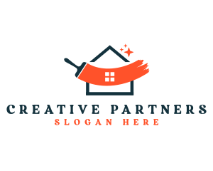 Creative Paint House logo design