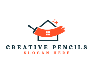 Creative Paint House logo design