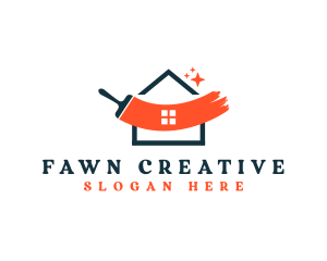 Creative Paint House logo design