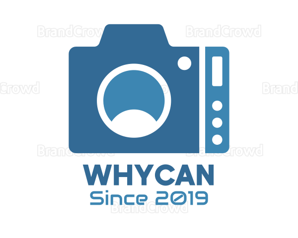 Blue Tech Camera Logo