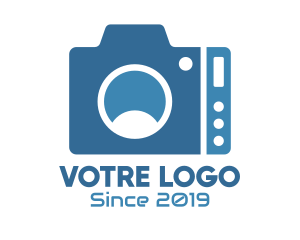 Device - Blue Tech Camera logo design