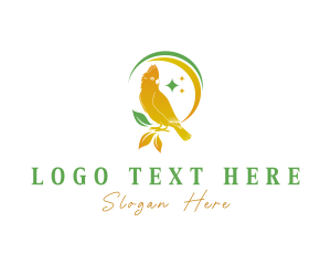 Zoo - Nature Cockatoo Bird logo design