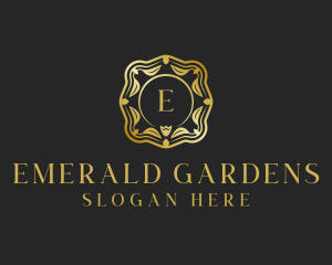 Elegant Flower Garden logo design