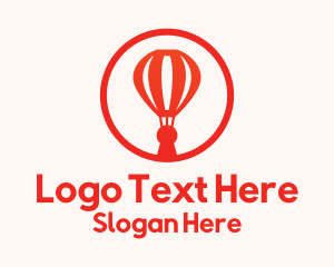 Keyhole Hot Air Balloon  Logo