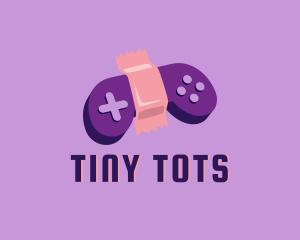 Mobile Gaming - Controller Bandage logo design