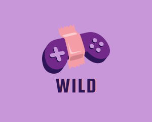 Gaming Equipment - Controller Bandage logo design