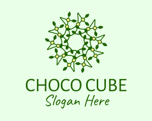 Eco Natural Pattern  Logo
