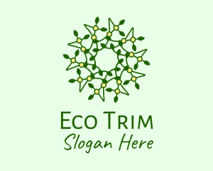 Eco Natural Pattern  logo design