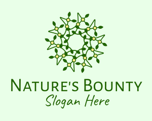 Eco Natural Pattern  logo design