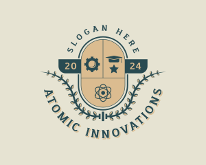 Atomic - Engineering College Academy logo design