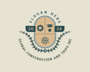 Academia - Engineering College Academy logo design