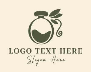 Scent - Organic Perfume Bottle logo design