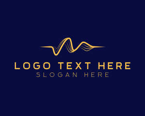 Firm - Wave Line Tech logo design