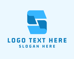 Mobile - Application Letter S logo design