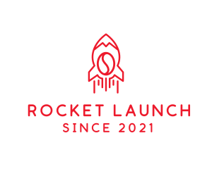 Rocket Coffee Bar  logo design