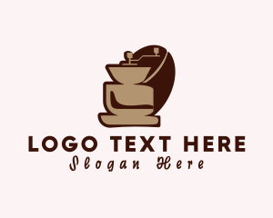 Appliance - Coffee Grinder Kitchenware logo design