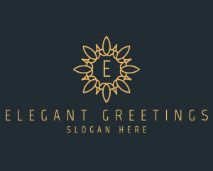 Elegant Sunrays Business logo design