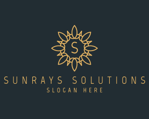 Elegant Sunrays Business logo design