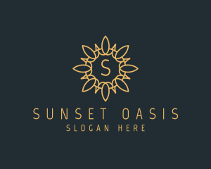 Elegant Sunrays Business logo design