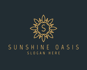 Elegant Sunrays Business logo design