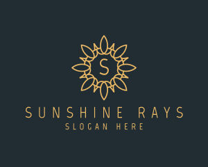 Elegant Sunrays Business logo design