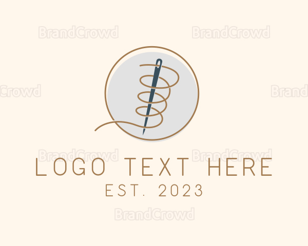 Tailoring Needle Thread Logo