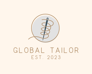 Tailoring Needle Thread logo design