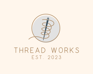 Tailoring Needle Thread logo design