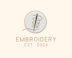 Tailoring Needle Thread logo design