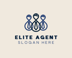 Agent - Corporate Employee Recruitment logo design