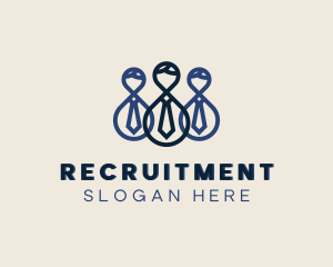 Corporate Employee Recruitment logo design