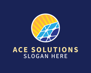 Solar Energy Panel logo design