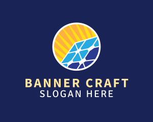 Solar Energy Panel logo design