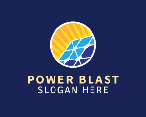 Solar Energy Panel logo design