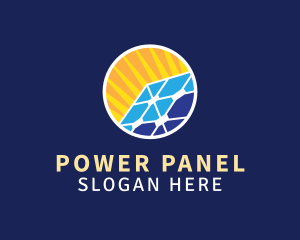 Panel - Solar Energy Panel logo design