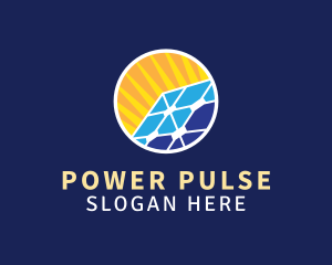 Energy - Solar Energy Panel logo design