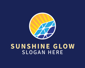 Sunlight - Solar Energy Panel logo design