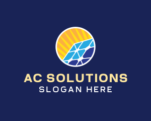 Solar Energy Panel logo design