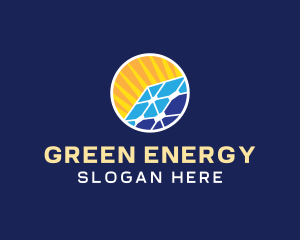 Solar Energy Panel logo design