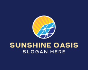 Solar Energy Panel logo design