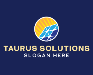 Solar Energy Panel logo design