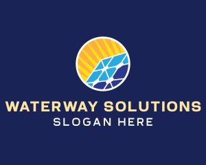 Solar Energy Panel logo design