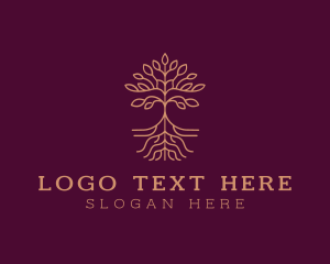 Forestry - Eco Nature Tree logo design
