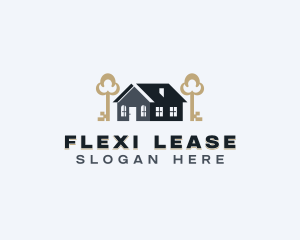 Leasing - Residence Property Leasing logo design